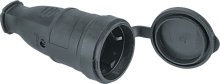 Гнездо Navigator 61 369 NCA-SKR01-16A-E-IP44-BL переносная с/з черная