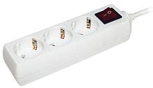 Удлинитель 3х5м с заземл. 16А IP20 У03К с выкл. ПВС 3х1 IEK WYP10-16-03-05-ZK-N