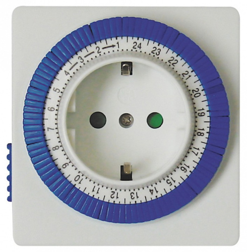 Розеточный таймер Feron 23203 TM32 3500W/16A IP20 суточный, аналоговый