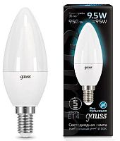 Светодиодная лампа Gauss 103101210 LED Candle E14 9.5W 4100К свеча