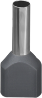 Наконечник Navigator 61 042 NET-E2-4.0-12-B50 НШВИ2, на 2 провода (50шт/упак)