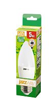 Лампа светодиодная JazzWay 2855312A PLED-ECO-C37 5Вт E27 3000К 400лм