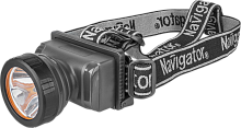 Фонарь Navigator 61 284 NPT-H10-ACCU налоб 1LEDx2Вт 2 реж акк.3.7В, 1,8Ач