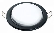 Встраиваемый светильник Feron 41702 DL53 GX53 черный матовый