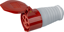 Розетка переносная Navigator 14 305 NCA-SR215-16-380 16А 3P+N+PE IP44