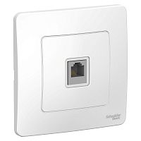 Розетка телефонная 1-м СП BLANCA RJ11 бел. SE BLNIS011001
