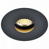 Встраиваемый светильник Arte Lamp A3217PL-1BK GU10 d88