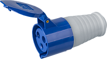 Розетка переносная Navigator 14 306 NCA-SR223-32-220 32А 2P+PE IP44