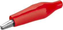 Зажим ОНЛАЙТ 90 183 OAC-5A-46-R25 (крокодил, крас, 5 А, упаковка 25шт)