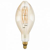 Лампа светодиодная диммируемая Eglo 11685 E27 8Вт 2100K FILAMENT янтарь